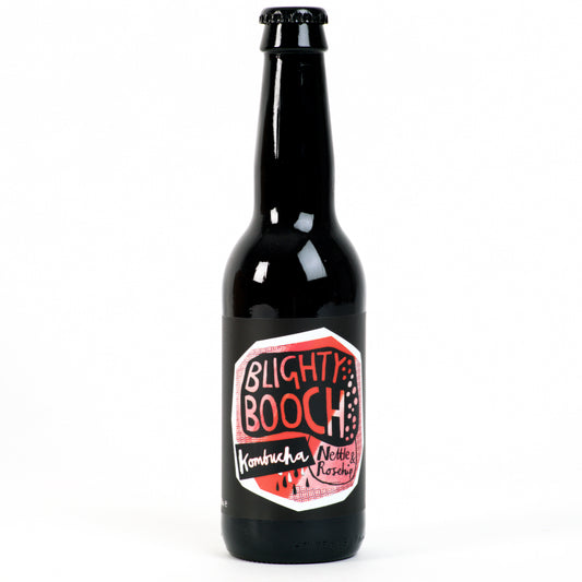 Blighty Booch Kombucha Black Cherry Bottle