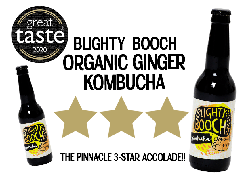 Great Taste 2020 Three Stars! - Blighty Booch