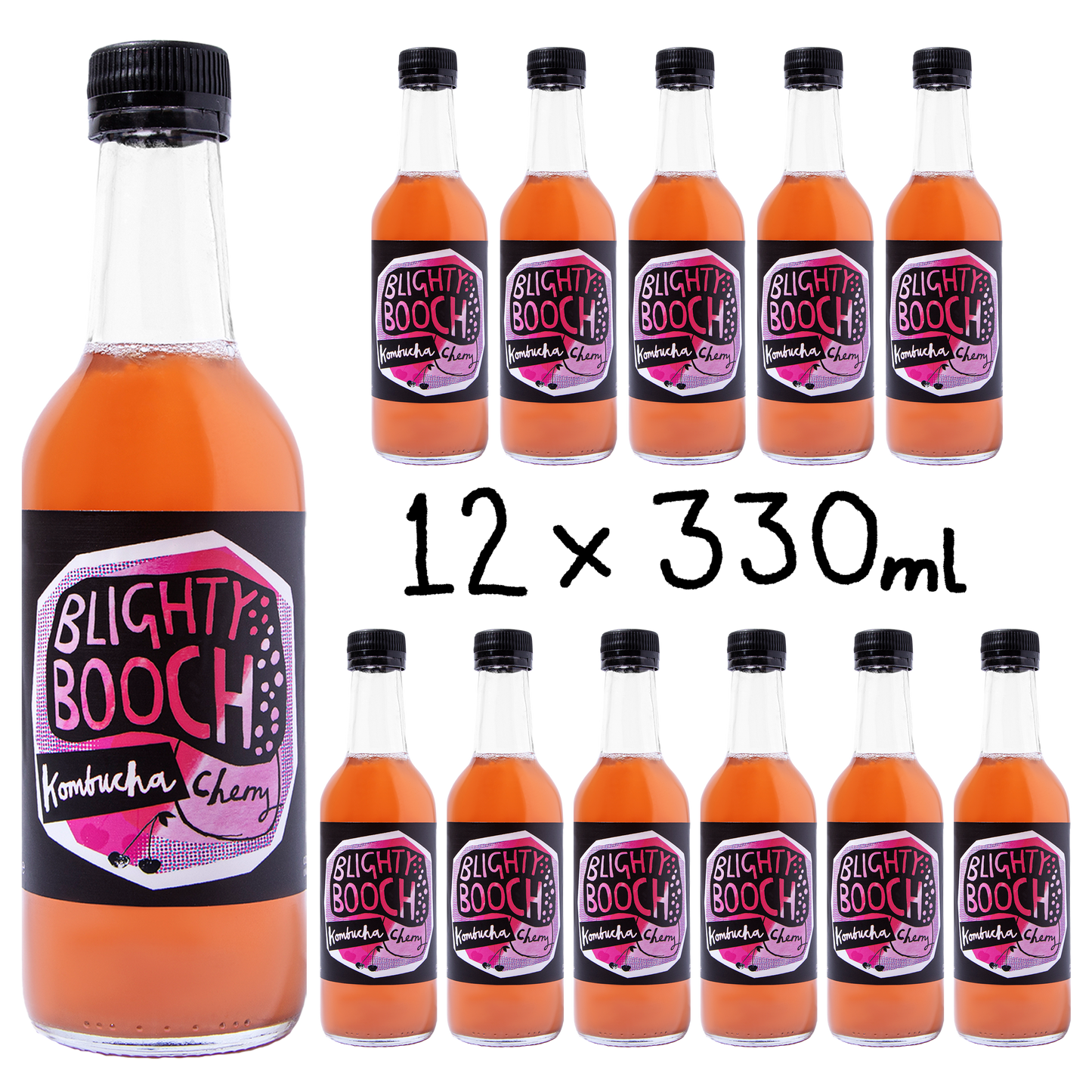 Blighty Booch Cherry Kombucha