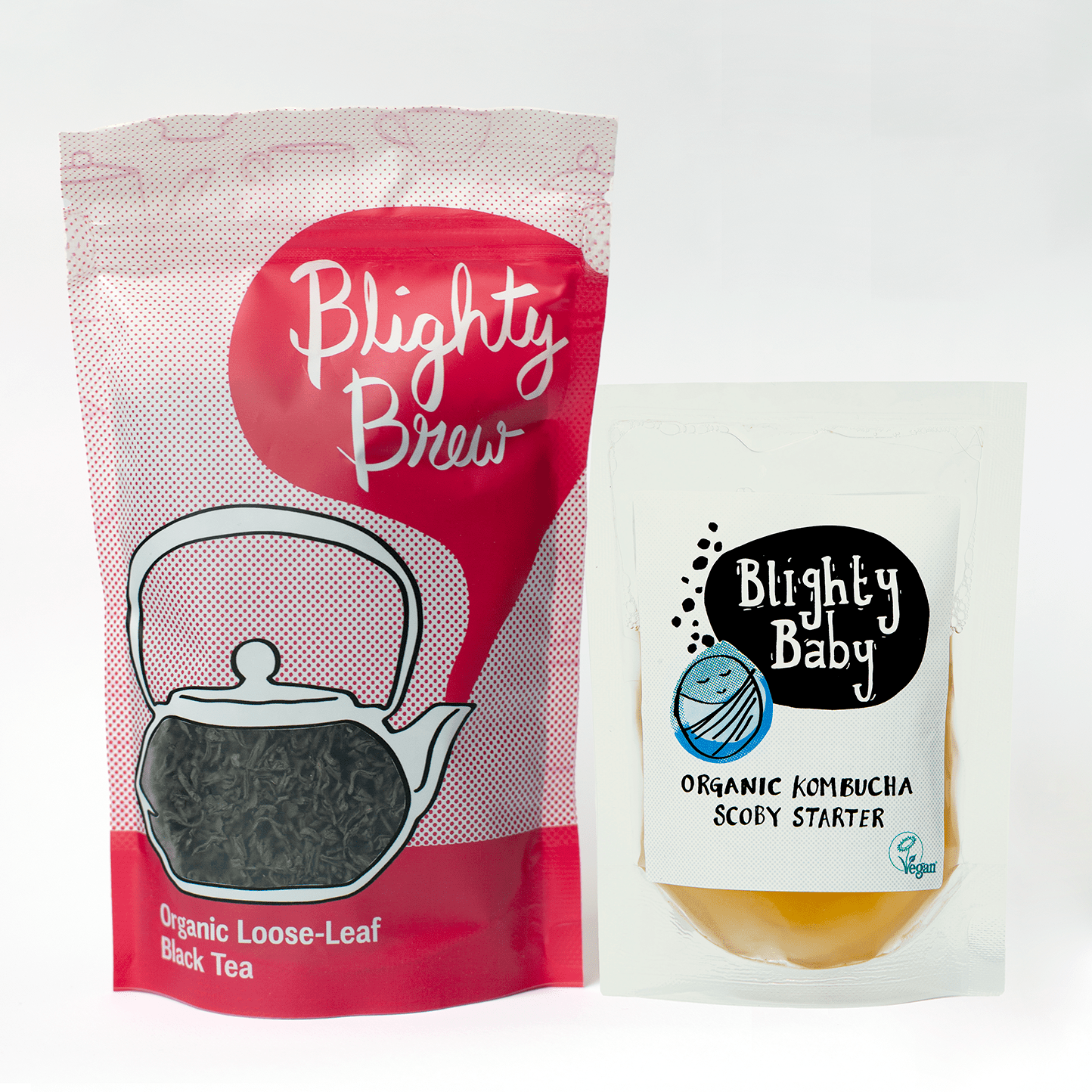 Blighty Booch Baby Kombucha Starter + Tea Bundles - Blighty Booch