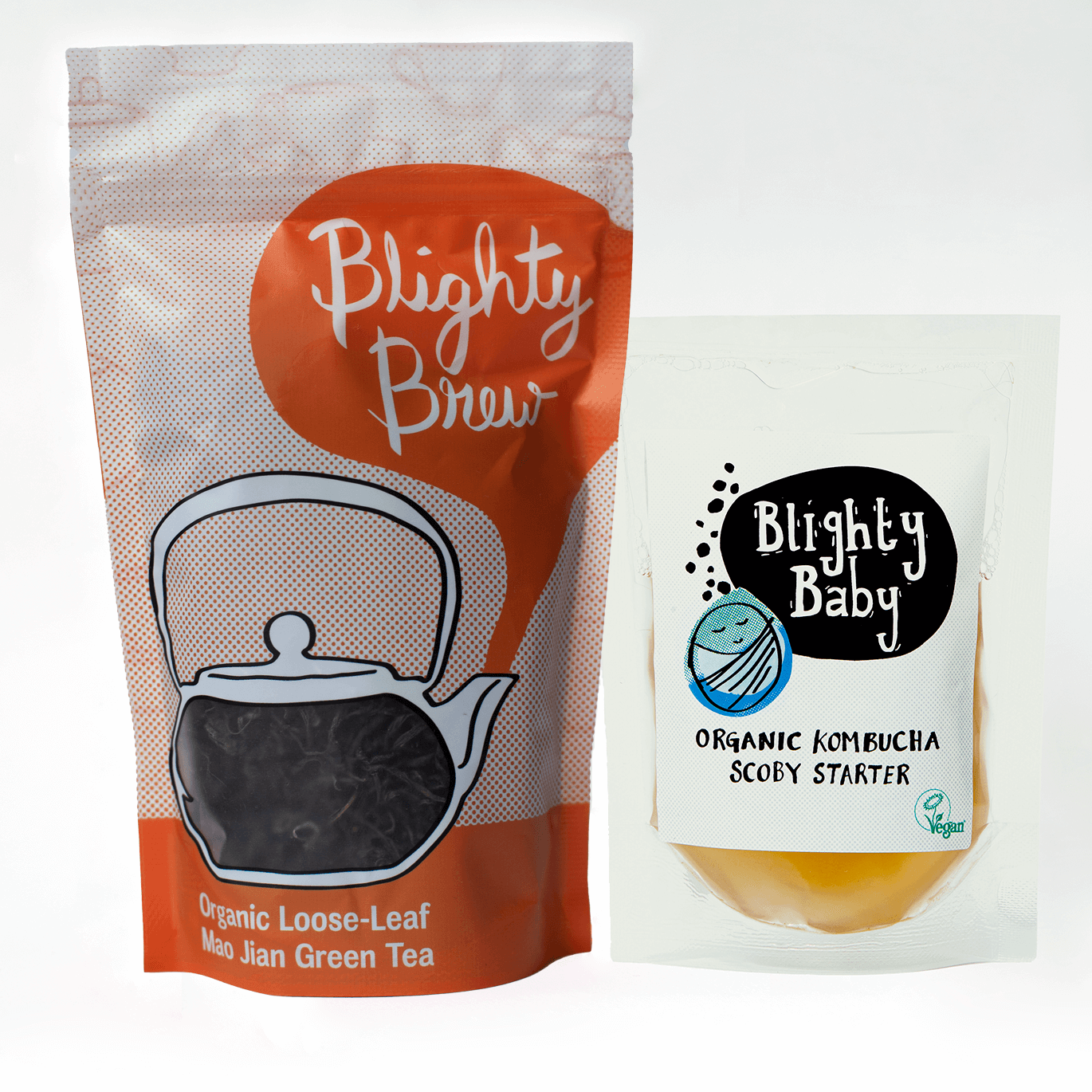 Blighty Booch Baby Kombucha Starter + Tea Bundles - Blighty Booch