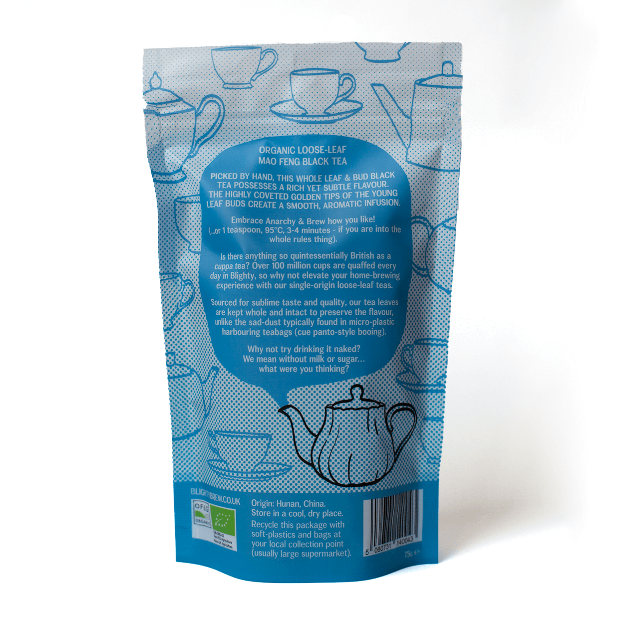 Organic Mao Feng Loose Leaf Black Tea